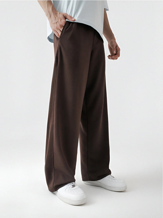 Baggy Trousers | Mocha Brown